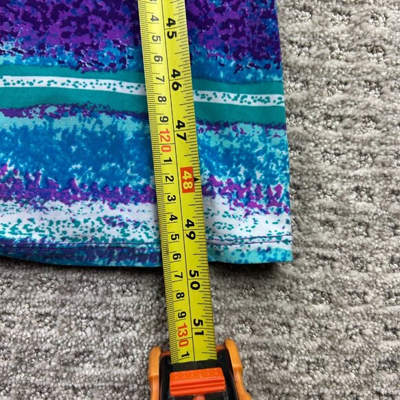 Majora Tube Dress Women Size Extra Large XL Teal Purple Multicolored Cocktail - Picture 5 of 6